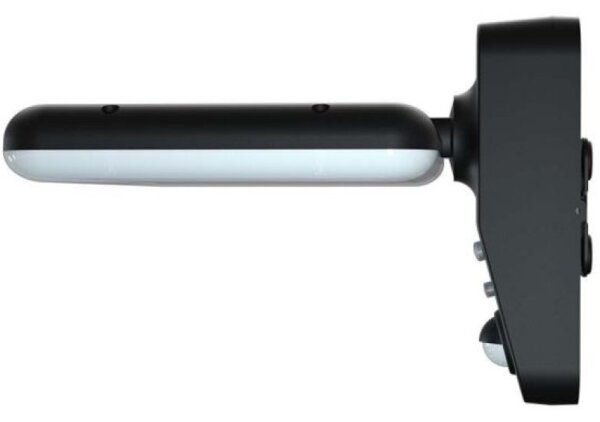 Lampada solare da parete LED con sensore 15W 3,2V 4000K/6000K IP65 nera
