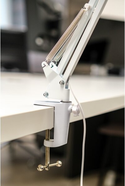 Brilagi - Lampada da tavolo LED dimmerabile con una lente d'ingrandimento LED/12W/5V 3000/4200/6000K bianco