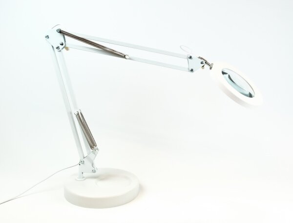 Brilagi - Lampada da tavolo LED dimmerabile con una lente d'ingrandimento LED/12W/5V 3000/4200/6000K bianco