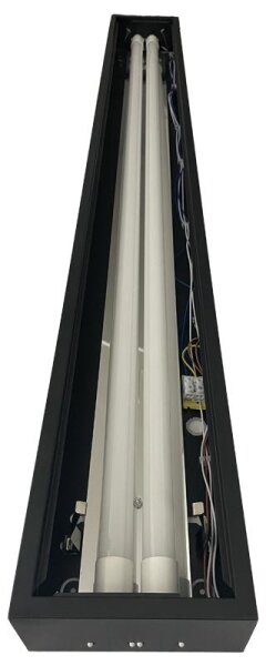 Lampada fluorescente T8 2xG13/18W/230V 120 cm nero