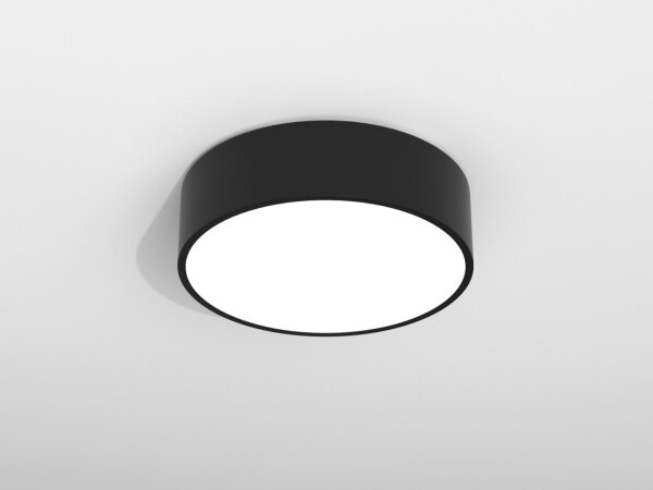 Immax NEO 07200L - Luce LED dimmerabile RONDATE LED/18W/230V nero Tuya + +TC