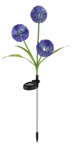 Globo 33599P - Lampada LED solare SOLAR 3xLED/0,06W/3V 5000K IP44 viola