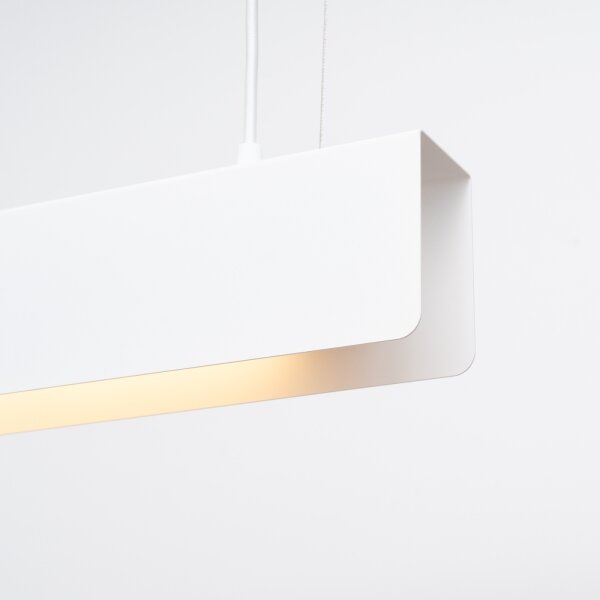Sollux SL.1394 - Lampadario LED a sospensione con filo SPARK 1xG13/8,5W/230V bianco