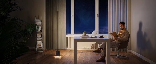 Govee - Lampada LED da terra con altoparlante Pro RGBICWW Wi-Fi + +TC