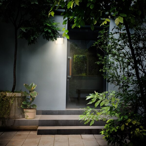 Brilagi-LED Lampada da parete esterna con sensore TERNI LED/12W/230V antr. IP44