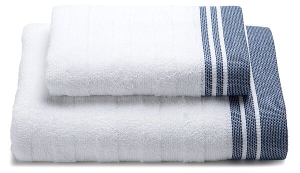 Asciugamano con Ospite in Cotone Cotton Bianco Caleffi
