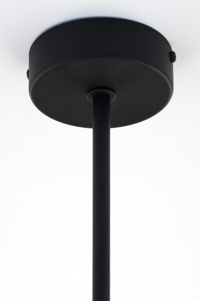 Jupiter 1985 - Lampadario a sospensione con supporto rigido IBRA 5xG9/10W/230V nero/oro
