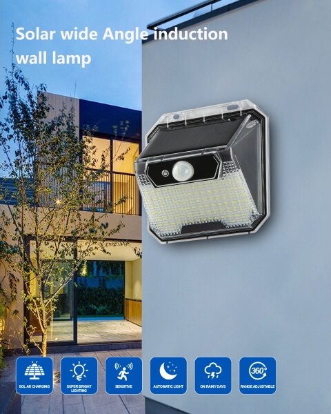 Immax 08485L - Applique a LED solare con sensore LED/3W/5,5V IP65