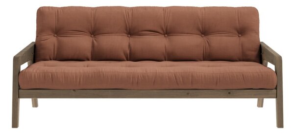 Divano letto arancione 204 cm Grab - Karup Design