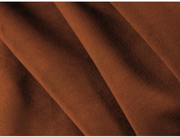 Divano angolare arancione ad angolo destro Lupine - Micadoni Home