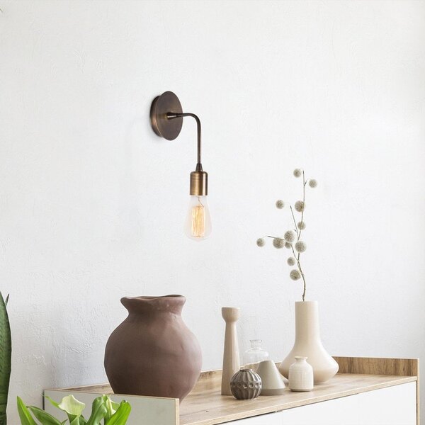 Lampada da parete in colore bronzo Dartini - Opviq lights