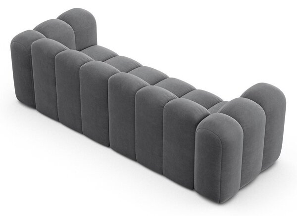 Divano grigio 228 cm Lupine - Micadoni Home