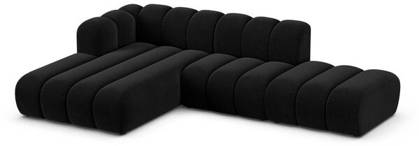 Divano angolare antracite ad angolo sinistro Lupine - Micadoni Home