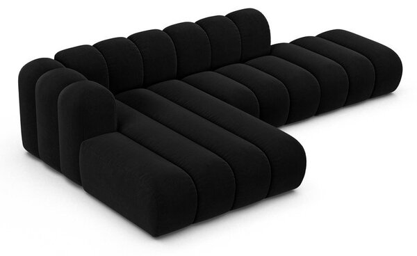Divano angolare antracite ad angolo sinistro Lupine - Micadoni Home