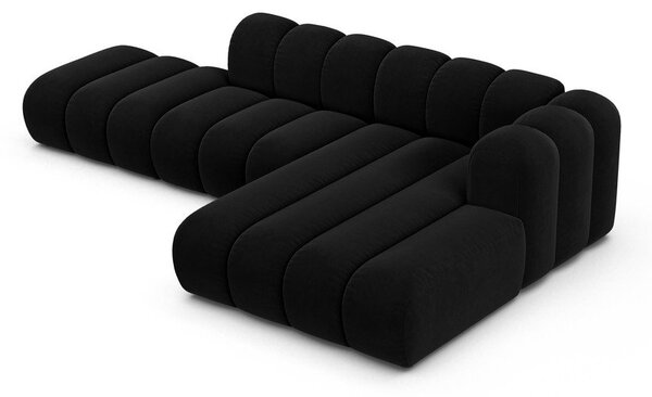Divano angolare antracite ad angolo destro Lupine - Micadoni Home