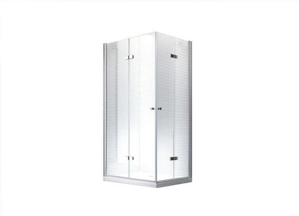 Glaszentrum Hagen - 90x75x195cm- Cabina doccia Hera - 8mm - vetro ESG