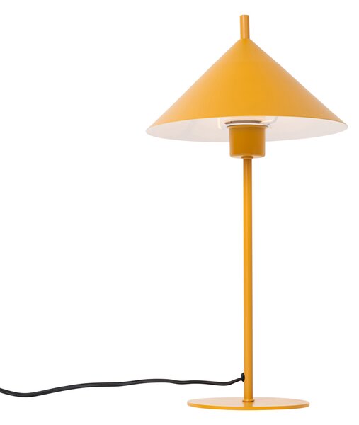 Lampada da tavolo di design gialla - Triangolo