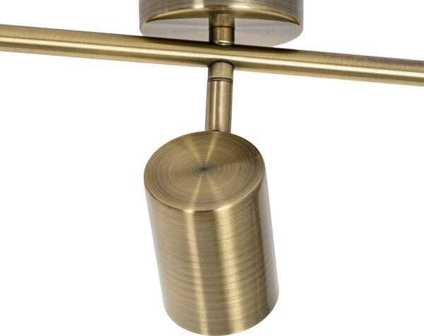 Faretto moderno bronzo orientabile 3 luci - Jeana