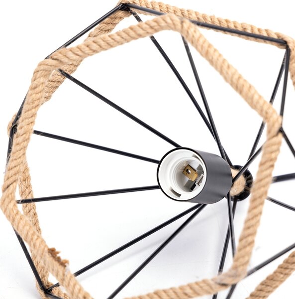 Lampadario da soffitto Sciva Canapa 1 x E27 Aigostar