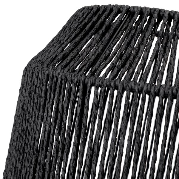 Lampadario da soffitto Cage Nero 1 x E27 Aigostar