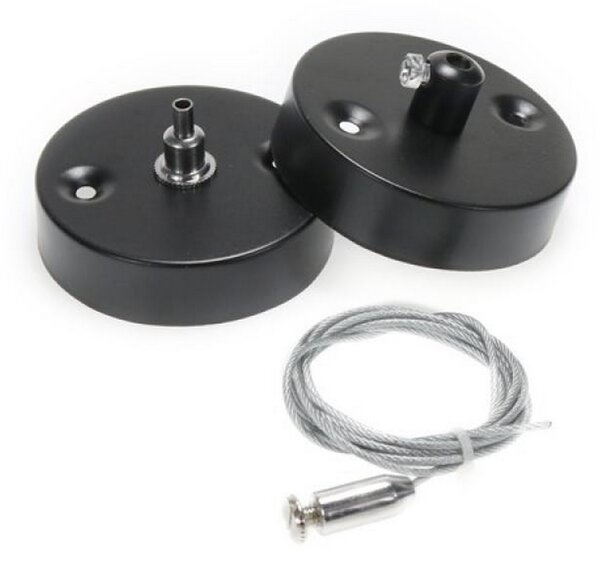 Lampadario Led da soffitto Vision Nero 30W Bianco neutro 4500K M LEDME