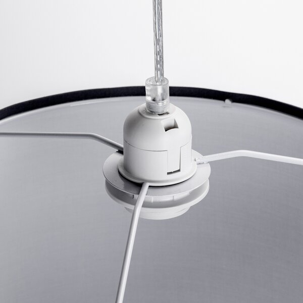 Lampadario da soffitto Fez Nero 1 x E27 Aigostar