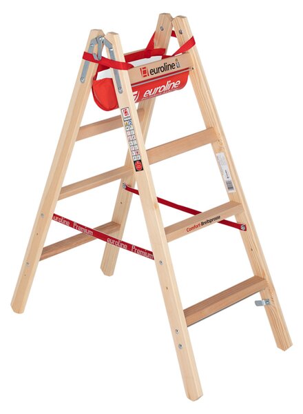 Scala a pioli in legno Comfort - 2x4