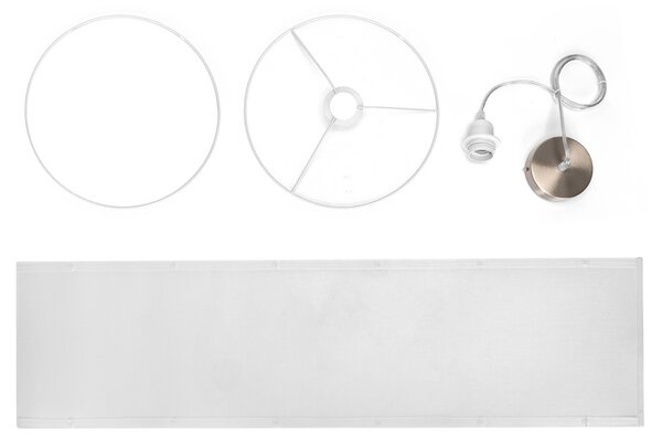 Lampadario da soffitto Fez Bianco 1 x E27 Aigostar