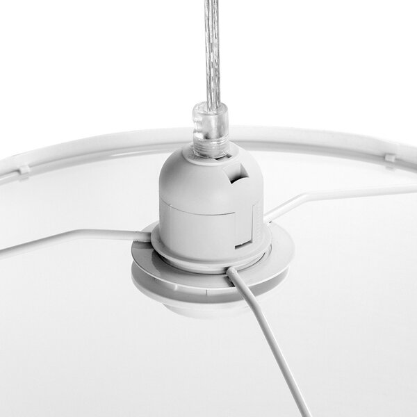 Lampadario da soffitto Fez Bianco 1 x E27 Aigostar