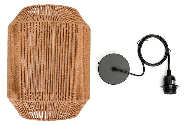 Lampadario da soffitto Cage Canapa 1 x E27 Aigostar