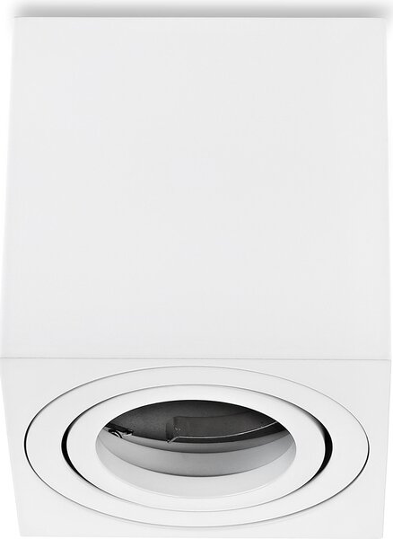 Sweet LED faretto da superficie angolare bianco GU10 in alluminio spot da superficie 230V