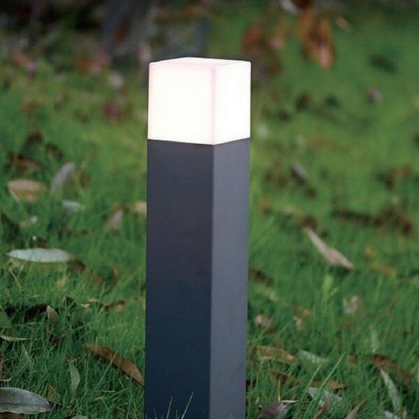 Lampioncino Led Demetra Nero 44cm IP54 1 x E27 M LEDME