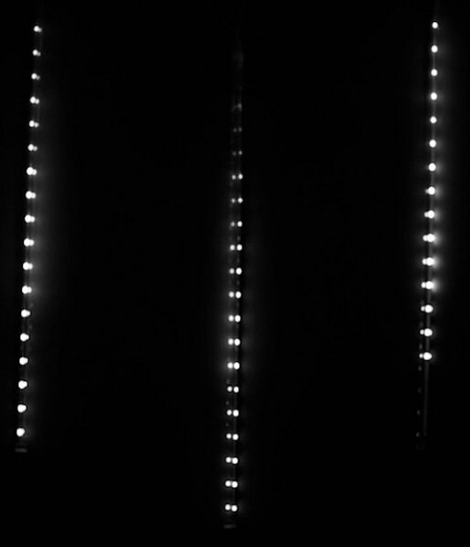 Pioggia di meteore luminose da 288 Led Bianco Freddo Wisdom