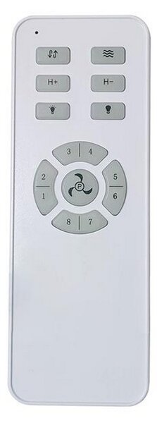 Lampadario Ventilatore da soffitto Fanton marrone 18W illuminazione Led regolabile con telecomando M LEDME