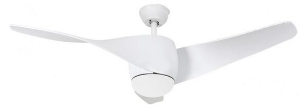 Lampadario Ventilatore da soffitto Fanton bianco 18W illuminazione Led regolabile con telecomando M LEDME