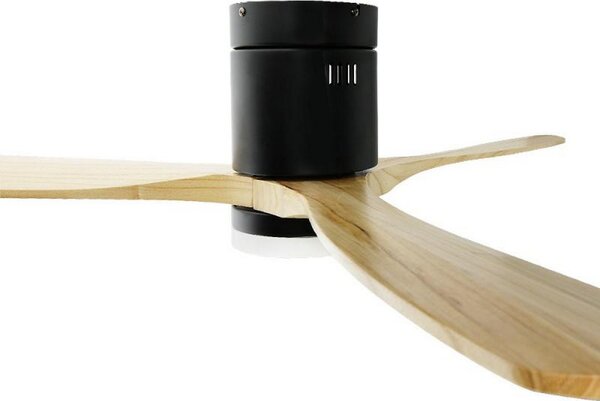 Lampadario Ventilatore da soffitto Black Energy 18W illuminazione Led regolabile con telecomando M LEDME