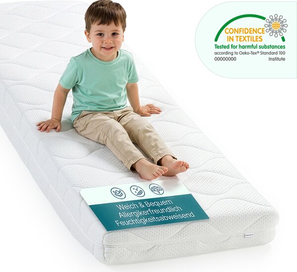 Materasso per bambini 80x160cm in schiuma fredda Materasso per bambini