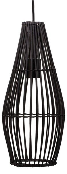 Pauleen Timber Love, Nero, Nero, Metallo, Rattan, Metallo, Rattan, Nero, Interno