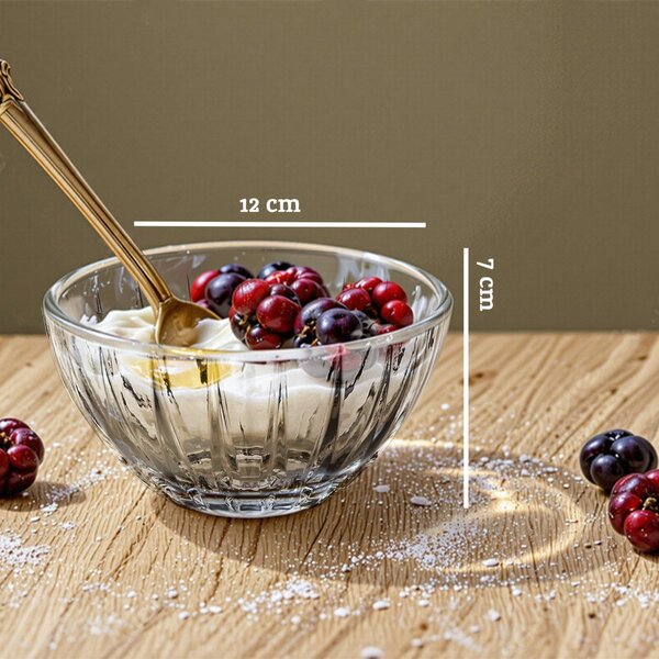 Ciotoline in set per il gelato in vetro 4 pz Beaufort – Premier Housewares