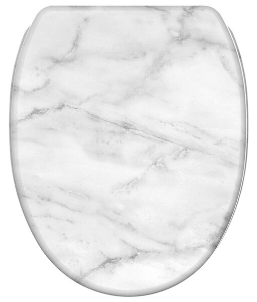 SANILO® Sedile WC con chiusura ammortizzata e chiusura rapida Marmo, coperchio WC direttamente dal produttore, coperchio WC, sedile WC, coperchio WC, sedile WC