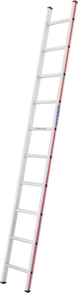 Scala a pioli Hymer, 6 pioli, lunghezza 1,78 m, altezza di sbraccio 2,75 m, peso 2,9 kg