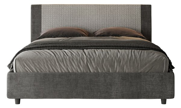 Letto Matrimoniale 160x190 cm con Rete e Contenitore Rosal Norris 25 Labirinto 02