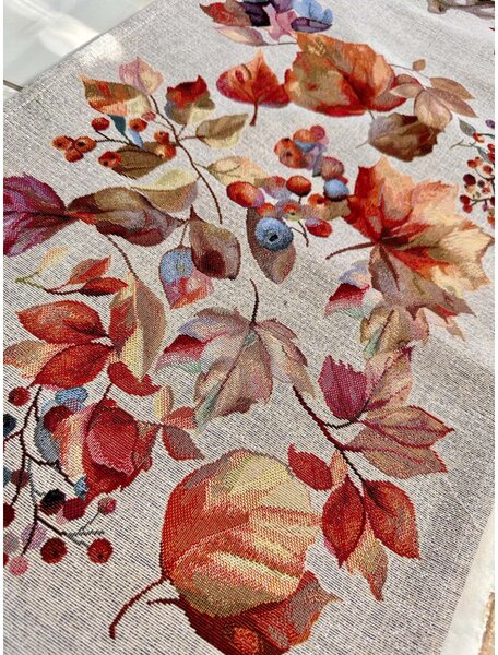 Runner da tavola con motivo arazzo autunnale MIGD049