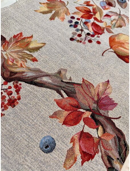Runner da tavola con motivo arazzo autunnale MIGD049