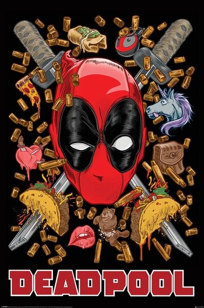 Posters, Stampe Deadpool - Chicichanga