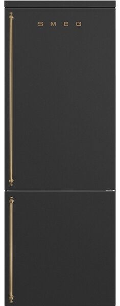 Smeg Frigorifero Combinato Capacit 481 Litri Classe energetica D Raffreddamento No Frost colore Antracite - FA8005RAO6