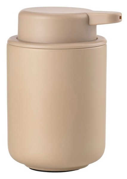 Dispenser per sapone beige in gres 250 ml Ume – Zone