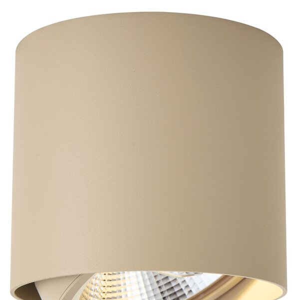 Faretto da soffitto moderno orientabile tortora GU10 AR111 - Impact