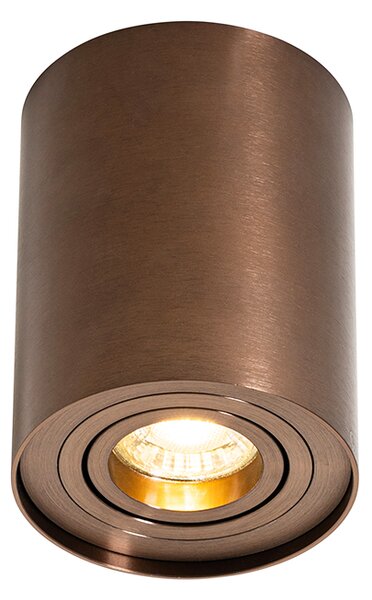 Faretto da soffitto moderno bronzo scuro orientabile e girevole - Rondoo Up