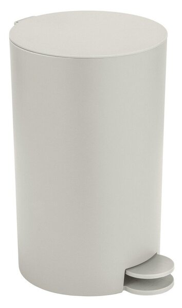 Cestino per la spazzatura color crema in plastica con pedale 3 l Vara – Allstar